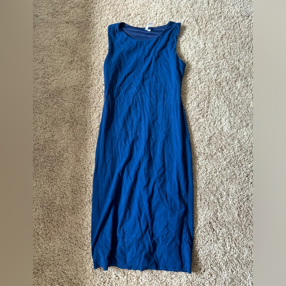 Blue dress